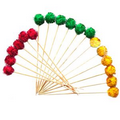 Color Ball Cocktail Umbrella, Parasol Cocktail Picks, 18Pcs/Pack, Assorted